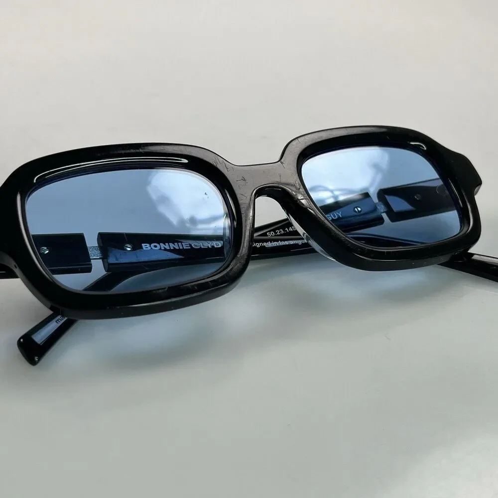 Bonnie Clyde Shy Guy Sunglasses Blue Lenses Los Angeles